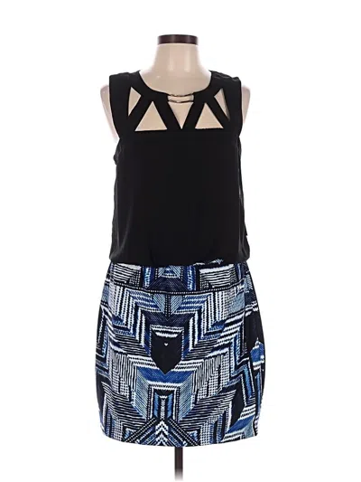 Pre-owned Bisou Bisou Cocktail Dress In Blue