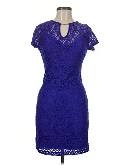 Pre-owned Bisou Bisou Cocktail Dress In Blue