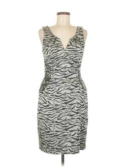 Pre-owned Bisou Bisou Cocktail Dress In Gray