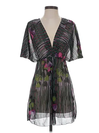 Pre-owned Bisou Bisou Cocktail Dress In Gray