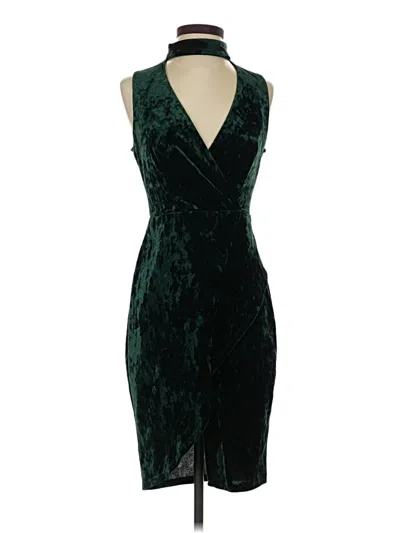 Pre-owned Bisou Bisou Cocktail Dress In Green