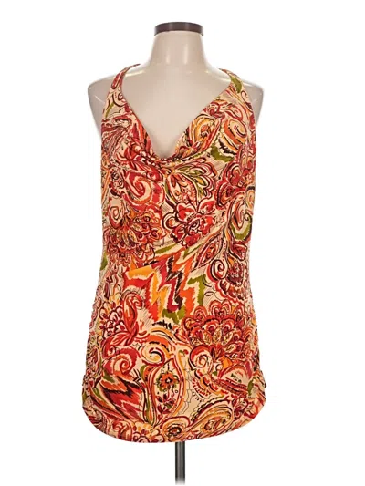 Pre-owned Bisou Bisou Cocktail Dress In Orange