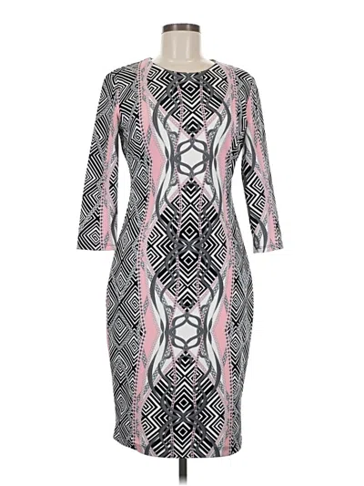 Pre-owned Bisou Bisou Cocktail Dress In Pink