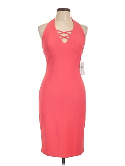 Pre-owned Bisou Bisou Cocktail Dress In Pink