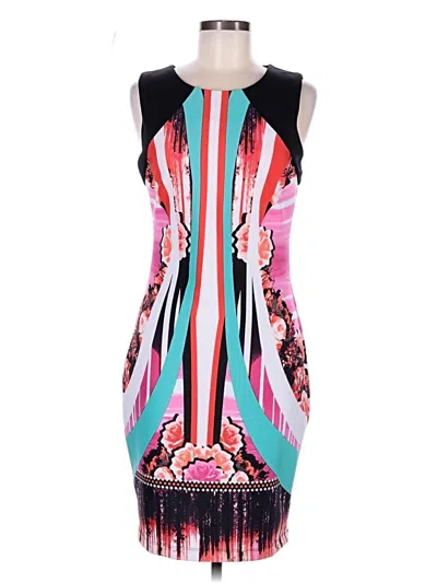 Pre-owned Bisou Bisou Cocktail Dress In Pink