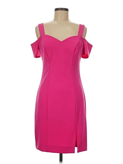 Pre-owned Bisou Bisou Cocktail Dress In Pink