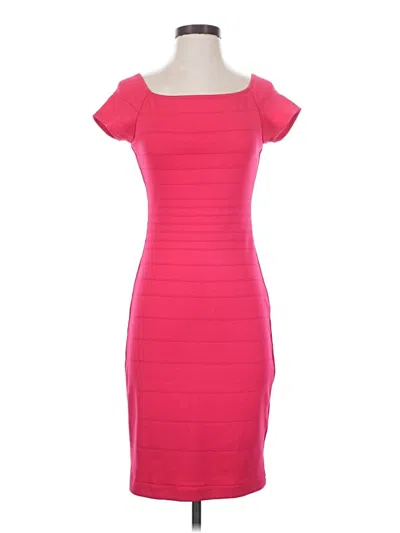 Pre-owned Bisou Bisou Cocktail Dress In Pink