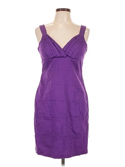 Pre-owned Bisou Bisou Cocktail Dress In Purple
