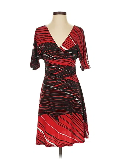 Pre-owned Bisou Bisou Cocktail Dress In Red