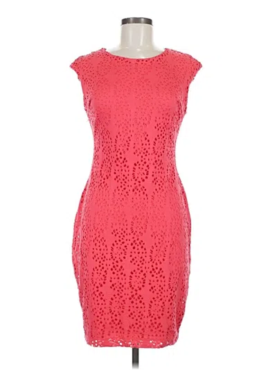 Pre-owned Bisou Bisou Cocktail Dress In Red