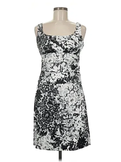 Pre-owned Bisou Bisou Cocktail Dress In Silver