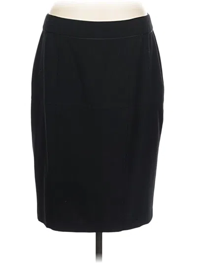 Pre-owned Bisou Bisou Formal Skirt In Black
