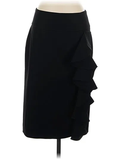 Pre-owned Bisou Bisou Formal Skirt In Black