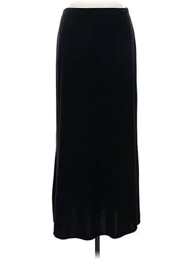 Pre-owned Bisou Bisou Formal Skirt In Black