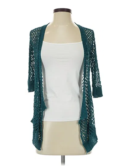 Pre-owned Bisou Bisou Kimono In Teal