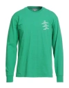 Bisous Man T-shirt Light Green Size Xl Cotton In Green
