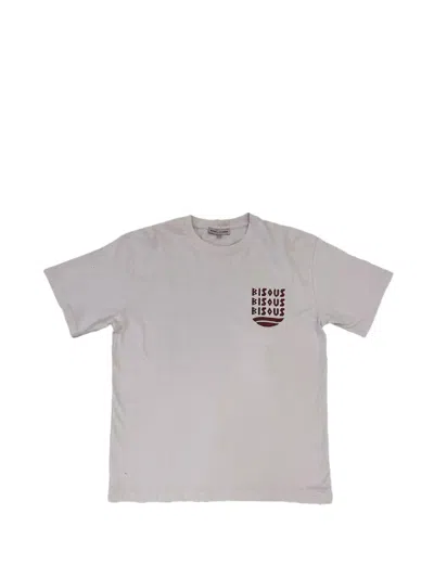 Bisous Skateboards Cap D'agde Printed T-shirt In Pink