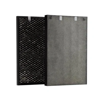 Bissell Air Purifier Hepa + Pre-filter & Activated Carbon Filter Pack For Air220 In Black