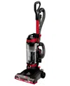 Bissell Cleanview Onepass Lightweight Upright Vacuum In Black With Red Accents