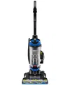 Bissell Cleanview Swivel Upright Pet Vacuum In Black With Blue Accents