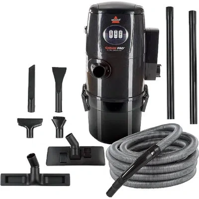 Bissell Garage Pro Bagless Wet Dry Vac 18p03 In Stealth Metallic Gray