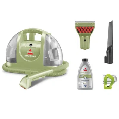 Bissell Little Green Multi-purpose Portable Carpet And Upholstery Cleaner, Car And Auto Detailer, With Exclu