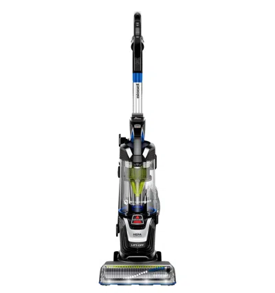 Bissell Pet Hair Eraser Turbo Lift-off Vacuum In Black With Gray And Blue Accents
