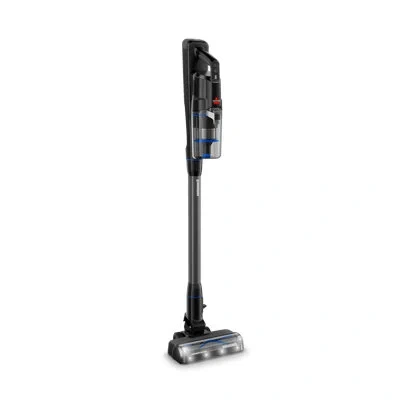 Bissell Powerclean Furguard Self-standing Cordless Vacuum W/self-cleaning Brush Roll, Led Furfinder Headligh In Matte Black