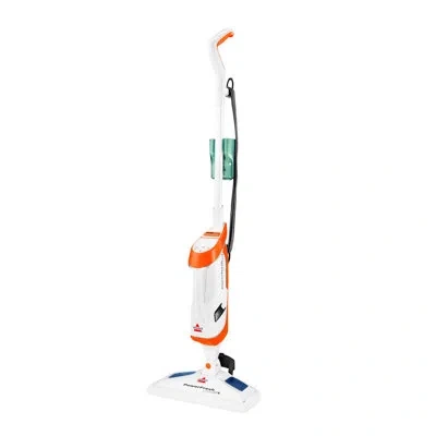 Bissell Powerfresh Lift-off Pet Steam Mop, Steamer, Tile, Bathroom, Hard Wood Floor Cleaner, 1544a, Orange In Brite White;samba Orange