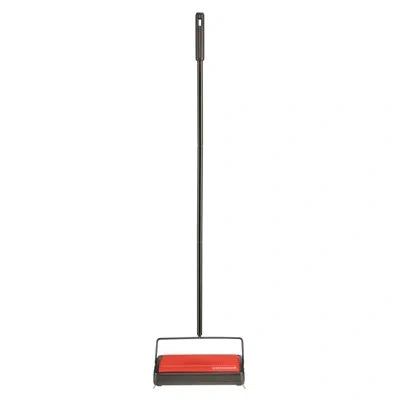 Bissell Refresh Carpet & Floor Manual Sweeper In Red