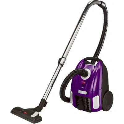 Bissell Zing Lightweight, Bagged Canister Vacuum, Purple, 2154a
