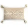 Bit Of Meraki Viha Throw Pillow With Insert In Natural