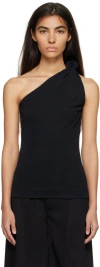 Bite Black Point Tank Top In Black