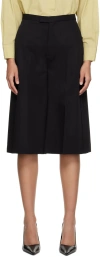 Bite Black Tailored Shorts In Black