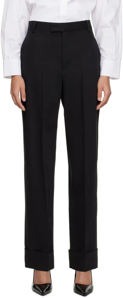 Bite Black Tailored Trousers