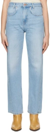BITE BLUE CURVED JEANS