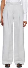 Bite Gray Strike Trousers In Grey