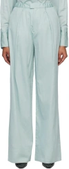 Bite Green Heritage Trousers In Misty Green