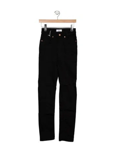 Pre-owned Bite High-rise Straight Leg Jeans W/ Tags In Black