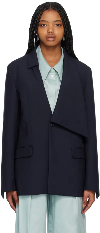 Bite Navy Strike Blazer In Midnight Blue