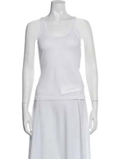 Pre-owned Bite Scoop Neck Sleeveless Top In Multi