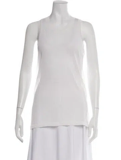 Pre-owned Bite Silk Crew Neck Top W/ Tags In Neutrals