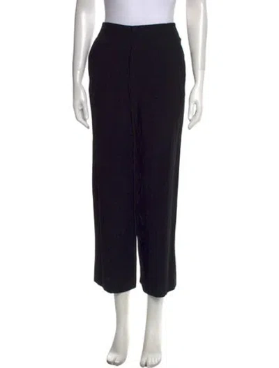 Pre-owned Bite Straight Leg Pants In Black