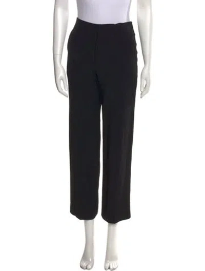 Pre-owned Bite Straight Leg Pants In Black