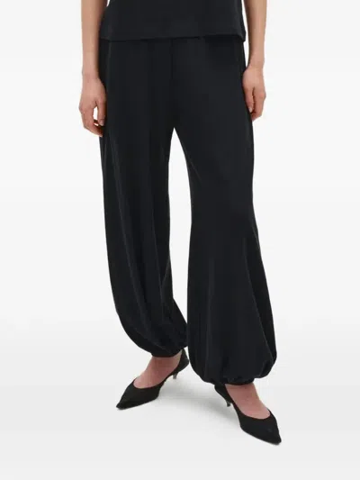 Bite Studios Balloon-leg Trousers In Black