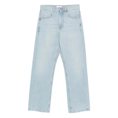 BITE STUDIOS BUTTON-UP STRAIGHT JEANS