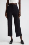 BITE STUDIOS BITE STUDIOS CHEVAL CREPE CROP trousers