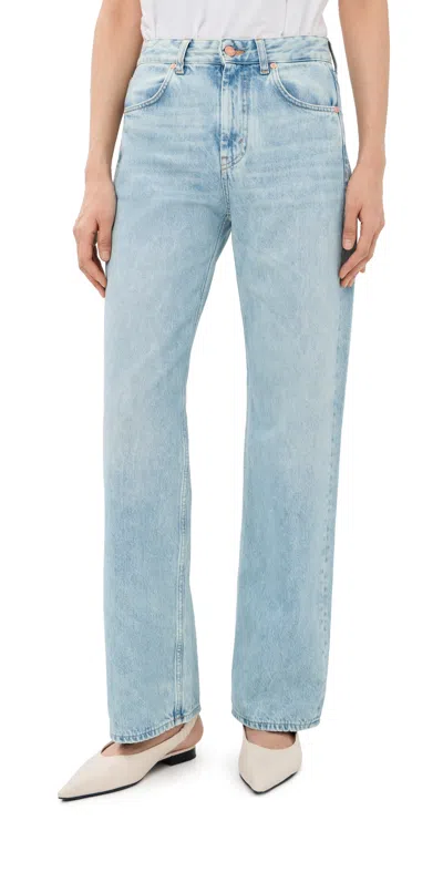 Bite Studios Ease Cotton Denim Jeans Brushed Light Blue