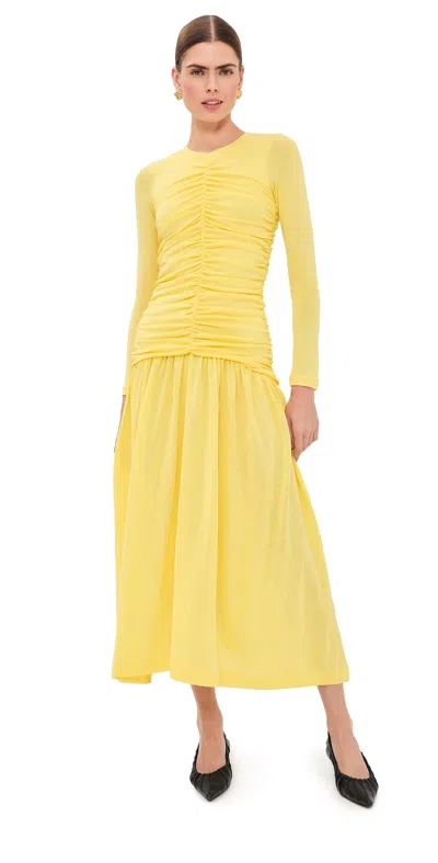 Bite Studios Evidente Dress Daffodil In Yellow