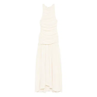 BITE STUDIOS EVIDENTE SHOULDER MIDI DRESS